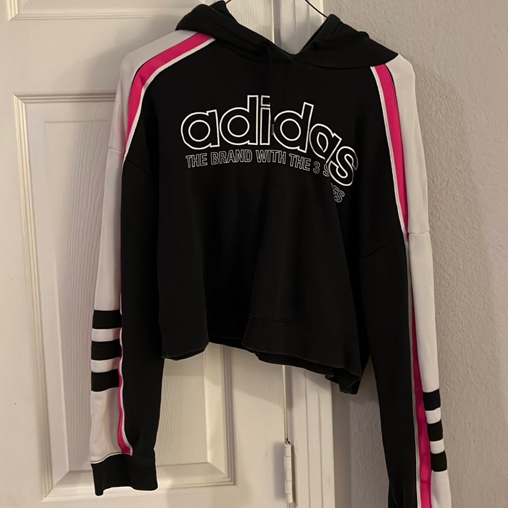 Cropped hoodie